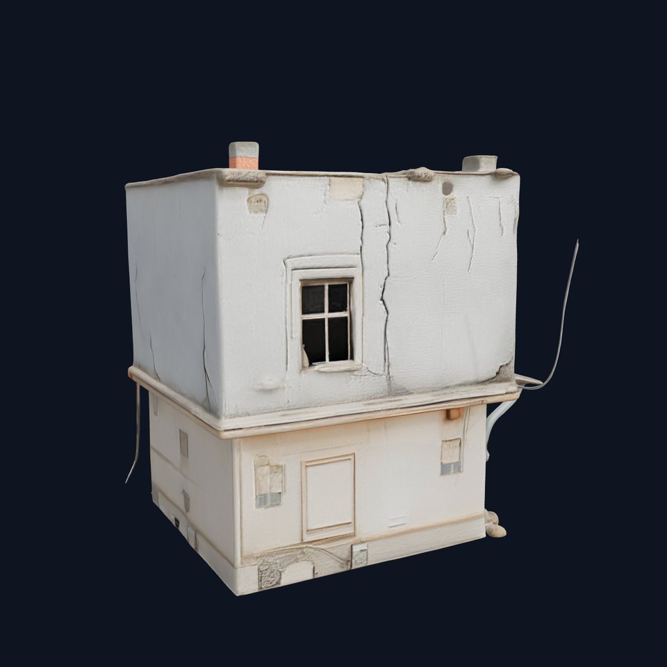 Abandoned House Model Pack with Realistic Textures